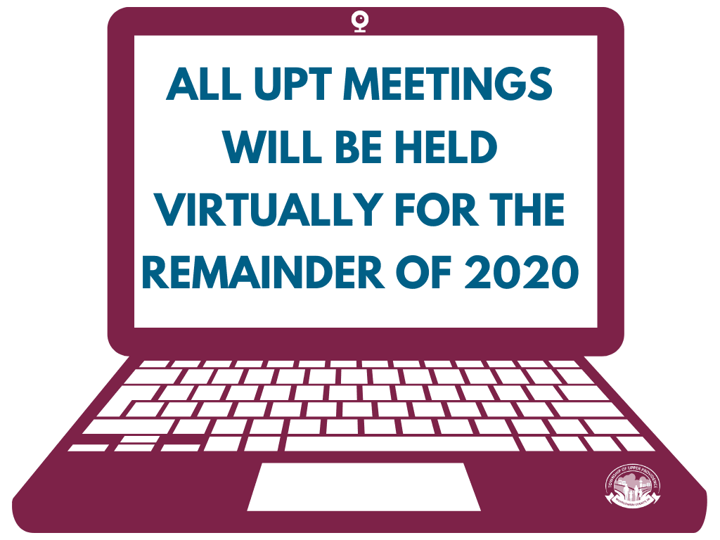 All Meetings Will Be Held Virtually For the Remainder Of 2020