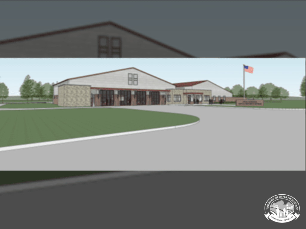 New Fire and Emergency Services Building Rendering