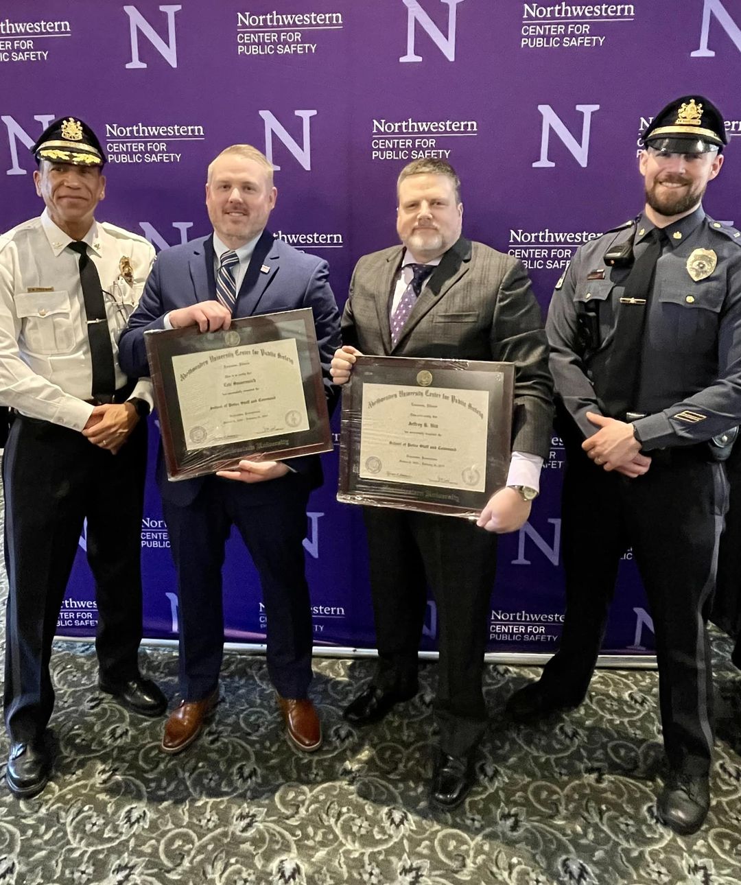 Congratulations to Sergeant Eric Sauermelch and Sergeant Jeff Hilt