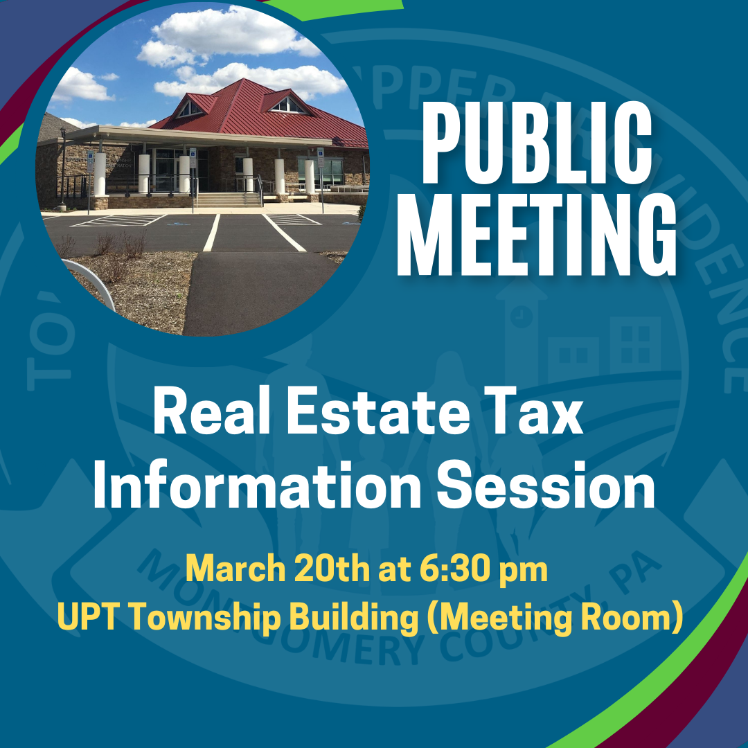Real Estate Tax Information Session (Instagram Post)