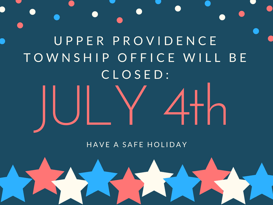 Fourth of July Closing