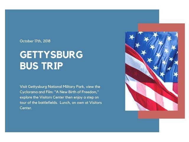 gettysburgBus trip
