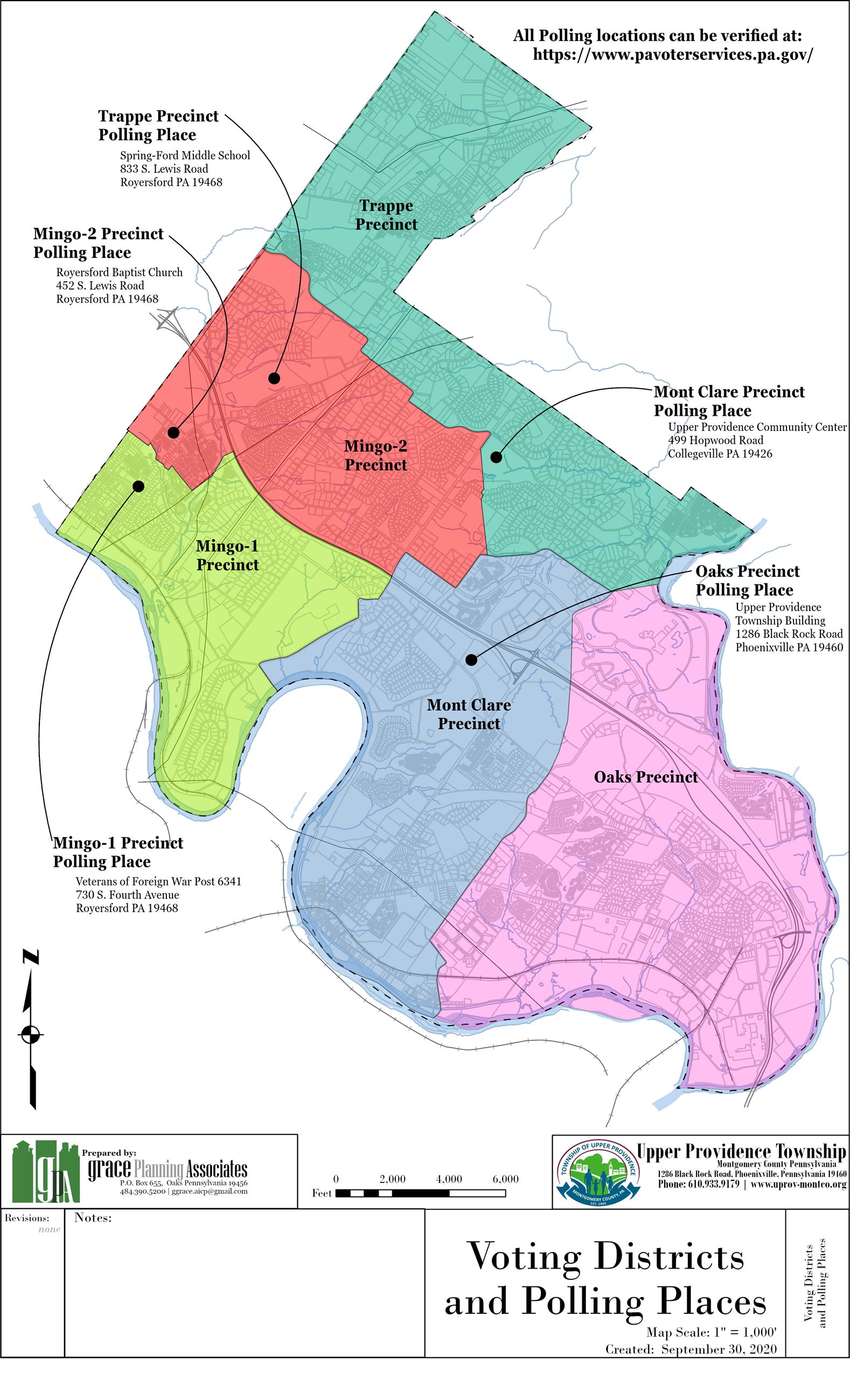 Polling Locations Map